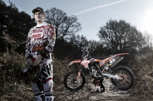 Jake Nicholls with his 2013 ride